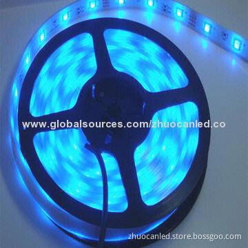 SMD3528 blue LED strip with power transformers